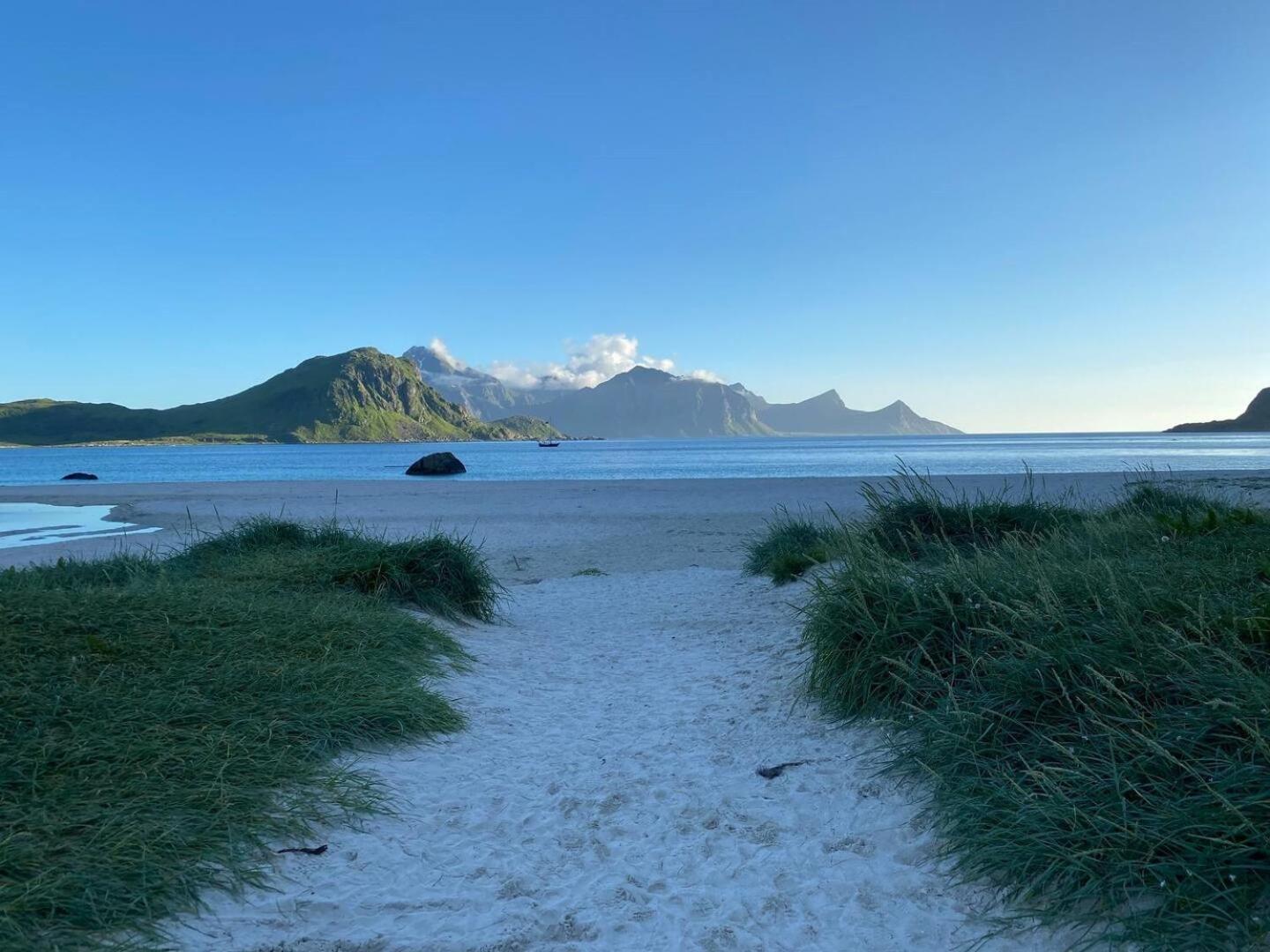 Haukland Beach House ليكنيز المظهر الخارجي الصورة